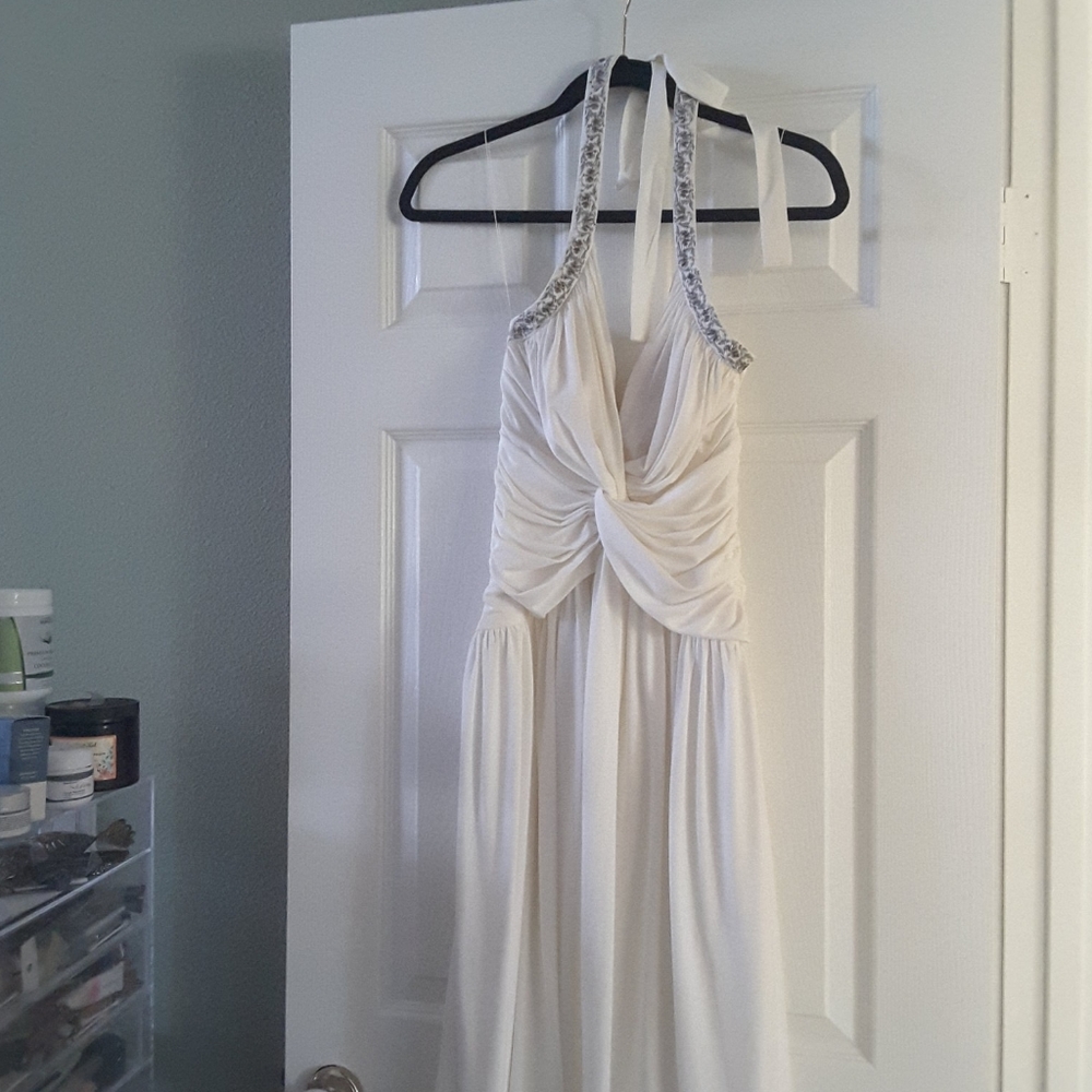 Beautiful London Times cream dress